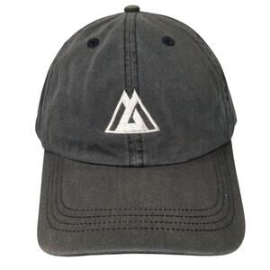 L2 Data Collection Slideback Baseball Cap Black One Size Alternative Apparel